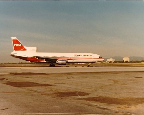 Lockheed L-1011 TriStar — - TWA L-1011 TriStar in the new markings of TWA  ready for take off spring 1977