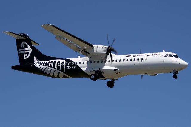 ATR ATR-72 (ZK-MVK) - on 1 Jan 2017