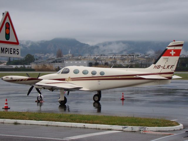 Cessna 340 (HB-LKF)