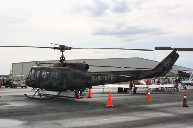 Bell UH-1V Iroquois (N783CS) - Charotte County Sheriffs Office Bell Iroquis on static display at the 2012 Florida International Airshow