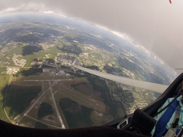 N27QT — - Soaring over Herlong airport, Jacksonville, Florida.