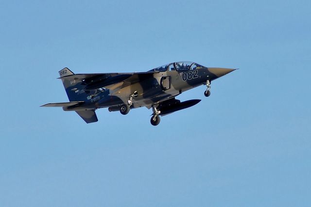 C-GYTQ — - Dornier Alpha Jet landing at CYQB