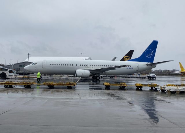 BOEING 737-400 (N263LM) - NCAA San Diego State sports charter 03/29/24