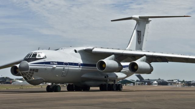 Ilyushin Il-76 (78820) - Ukraine Air Force Ilyushin IL-76 78820 at RIAT RAF Fairford - 17th July 2017