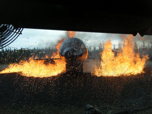 — — - ARFF Training in Kenai Alaska