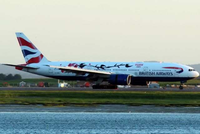 Boeing 777-200 (G-YMML) - Great Festival of Creativity livery