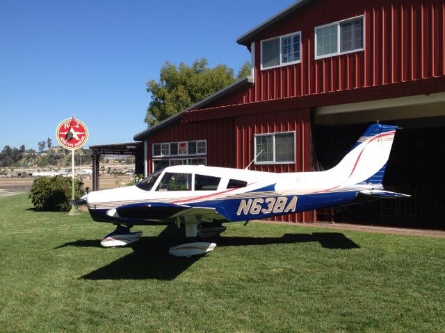 Piper Cherokee (N63BA) - Spirit In The Sky - Home Base - KSEE