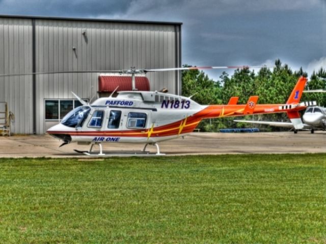 N1813 — - The NEW Pafford Air One Medical helicopter. First and only one in the state of Louisisna that has NVG as of today.