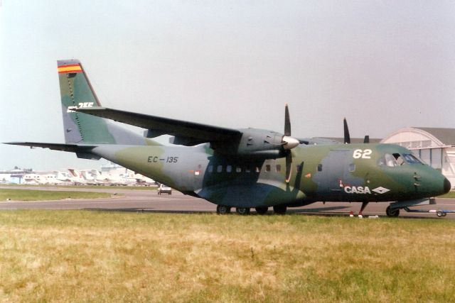 Casa Persuader (CN-235) (EJU135) - Became T-330 in Jan-91 then 8026 for South African Air Force.  Ferried to AFB Swartkop 17-Jul-12 for display at the SAAF museum.