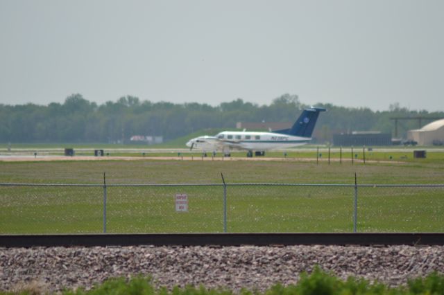 Piper Cheyenne 3 (N238PC) - Prepping to Takeoff on Runway 21 KFSD - 5-1-12