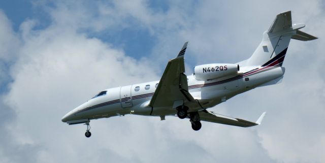 Embraer Phenom 300 (N462QS) - On short final is this brand new Embraer 505 Phenom 300 in the Summer of 2023.