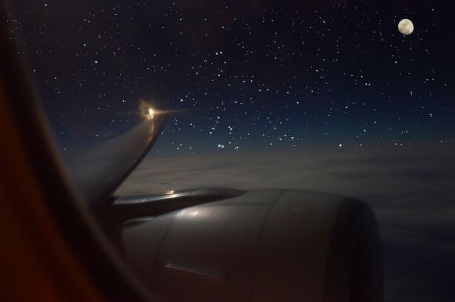 BOEING 777-300ER (RP-C7773) - Onboard Philippine Airline PR102 somewhere over the Pacific while crossing the great big blue for RPLL-KLAX