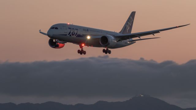 Boeing 787-8 (JA816A) - 787-8 Dreamlinerbr /Boeing 787-881br /August.30.2015 Hakodate Airport [HKD/RJCH] JAPAN