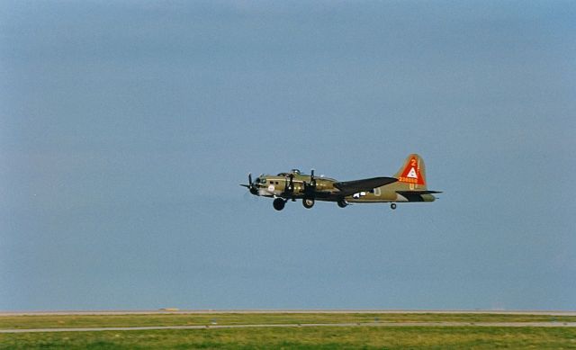 Boeing B-17 Flying Fortress (N900RW) - B-17 taking off to do its part in an Air Power Air Show at KOKC