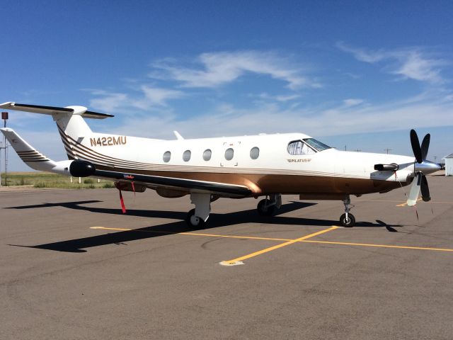 Pilatus PC-12 (N422MU)