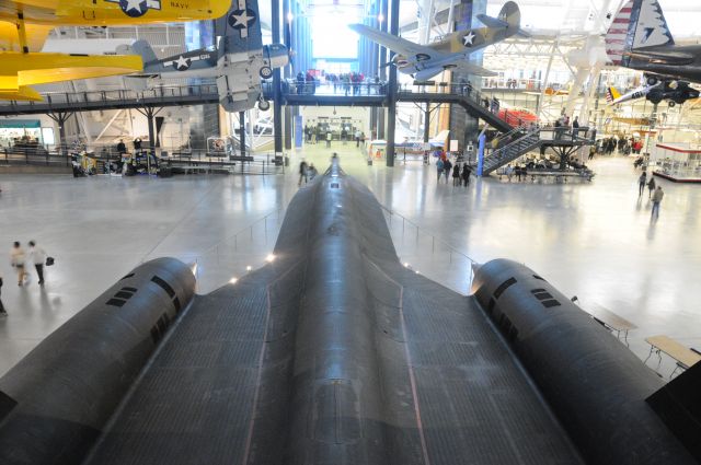 Lockheed Blackbird — - SR-71 at the Steven F. Udvar-Hazy Center