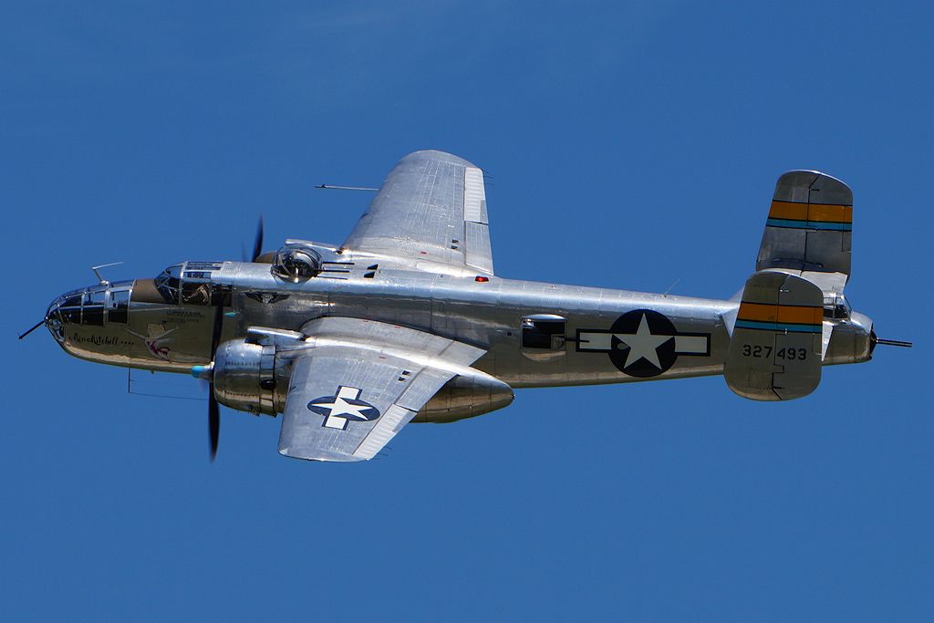 North American TB-25 Mitchell (N27493) - "Miss Mitchell" at the 2015 Minnesota Air Spectacular