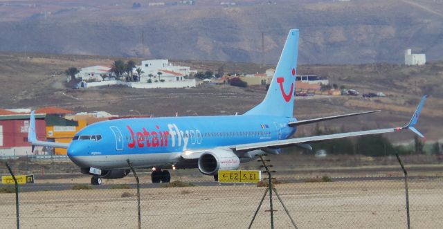 Boeing 737-700 (OO-JAX) - OO-JAX Jetairfly Boeing 737-8K5 LPA/GCFV Spotting