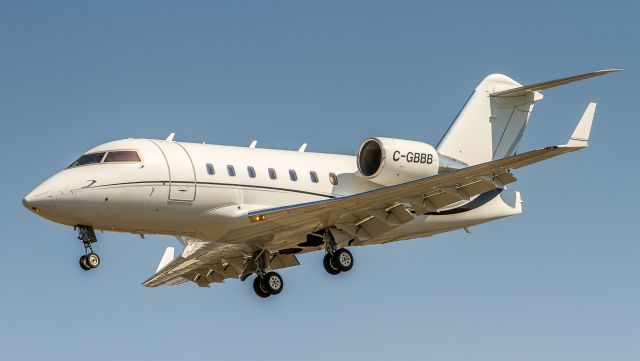 Canadair Challenger (C-GBBB) - Registered to Chartright Air