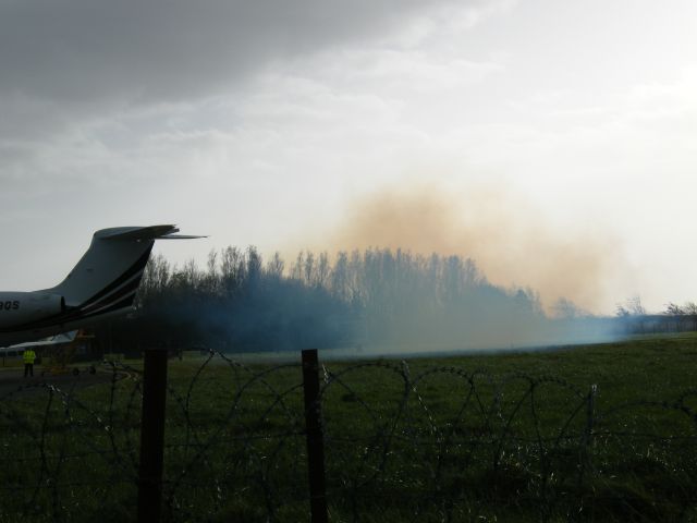 Cessna Citation V (N509QS) - SMOKEY START