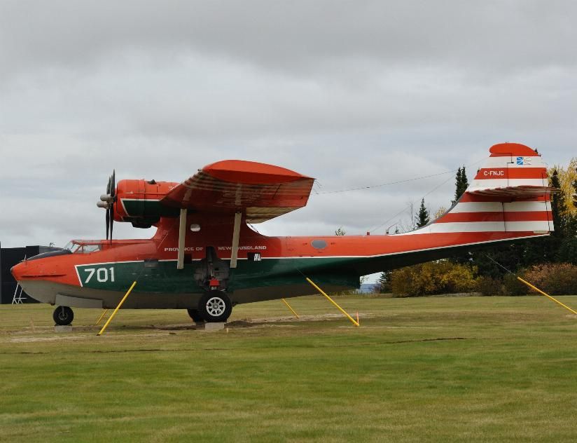 Canadair CL-415 SuperScooper (C-FNJC) - PBY 5A consolidated.