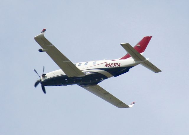 Socata TBM-850 (N883PA) - At Shreveport Regional.