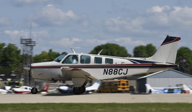 Beechcraft Bonanza (36) (N88CJ) - Airventure 2019