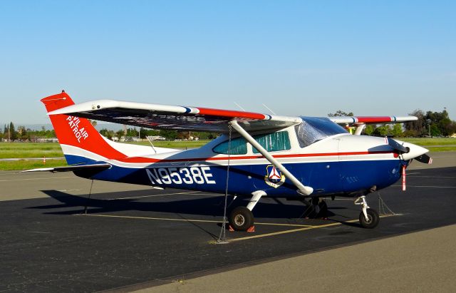Cessna Skylane (N9538E) - Civil Air Patrols C182 visiting @ KRHV.