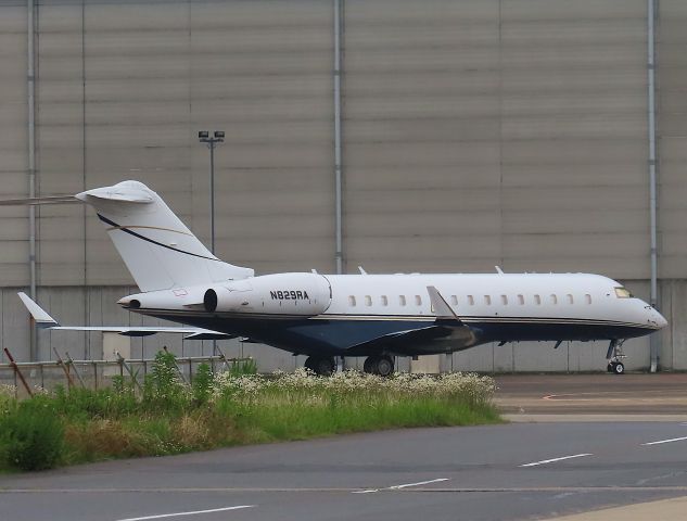 Bombardier Global Express (N829RA) - Photo taken on Jun 16, 2022.