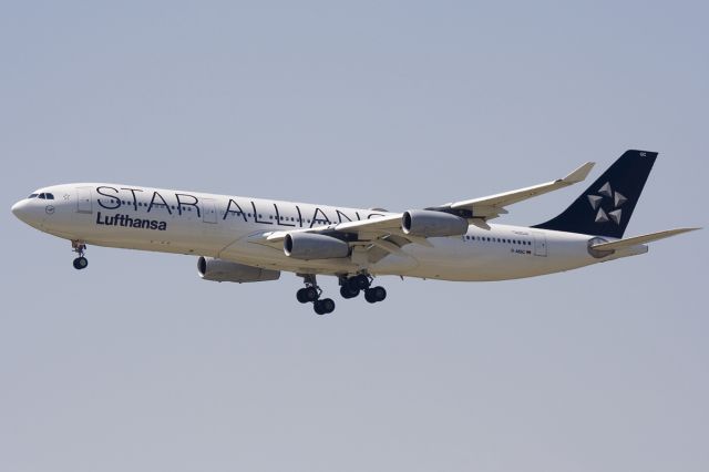 Airbus A340-300 (D-AIGC) - Apr. 5, 2008.