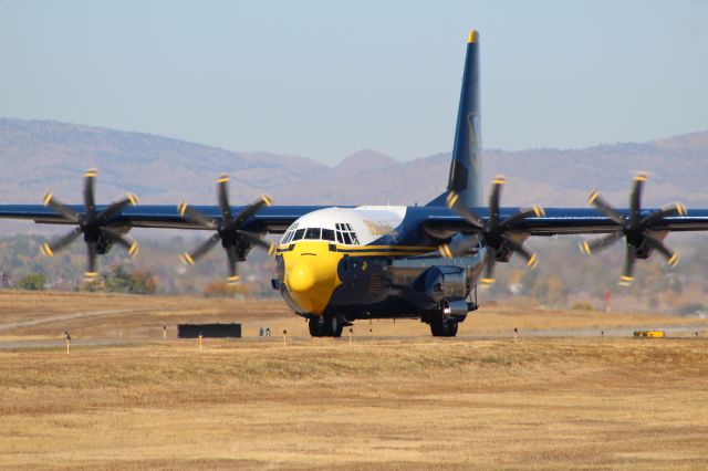 Lockheed C-130 Hercules — - Fat Albert at Fort Collins.