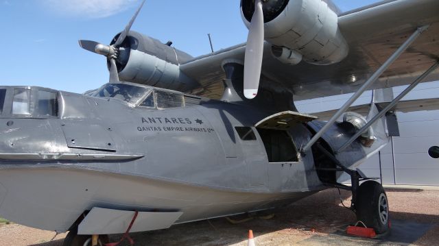 G-AGIE — - QANTAS Empire Airways PBY-6A Catalina flying boat. Was one of five aircraft to fly the 'Double Sunrise' route.