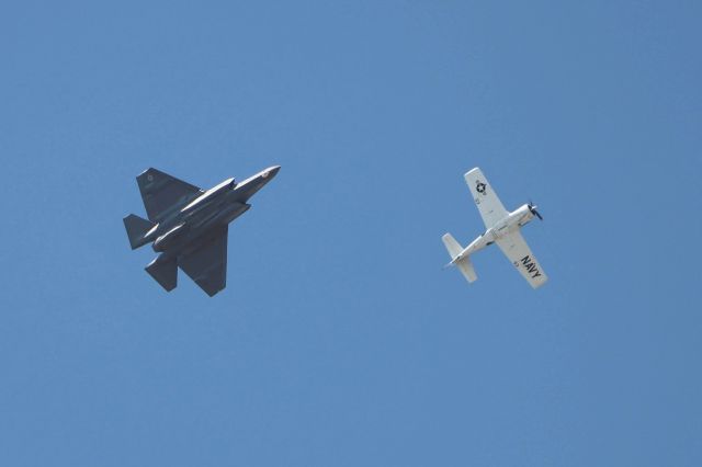 Lockheed F-35C — - 2021 Pacific Airshow, Huntington Beach, CA.