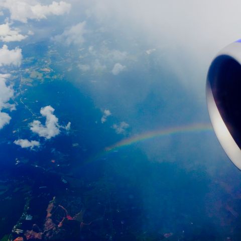 Boeing 737-700 (N247WN) - No pot of gold at the end of this rainbow... 