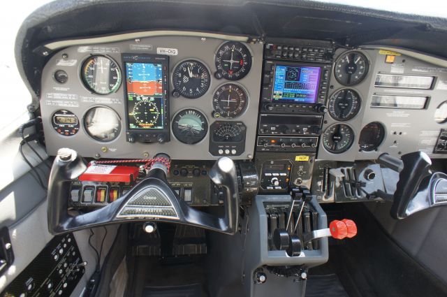 Cessna Super Skymaster (VH-OIQ) - IFR panel with Aspen 1000 Pro & Garmin 530W