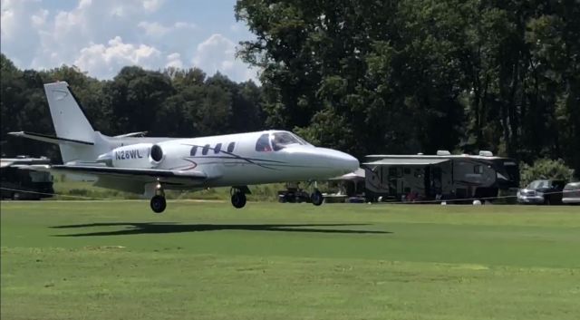 Cessna 500 Citation 1 (N28WL) - Triple Tree 2018