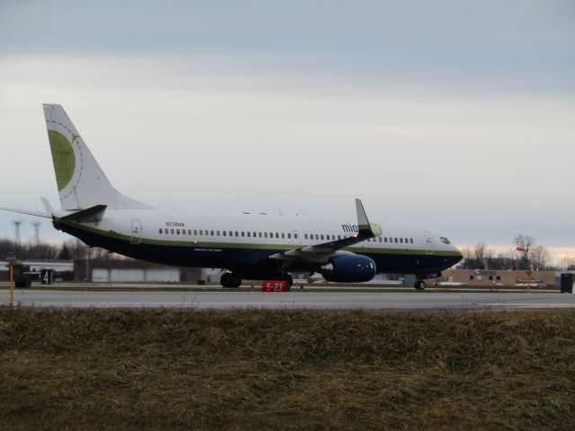 Boeing 737-800 (N738MA) - Miami Air International 737-800 as a charter in KBUF