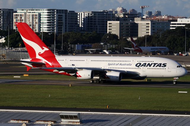 Airbus A380-800 (VH-OQC) - on 7 May 2017