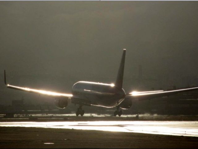 — — - Holding short ,sunbeam brights over runway 23 l