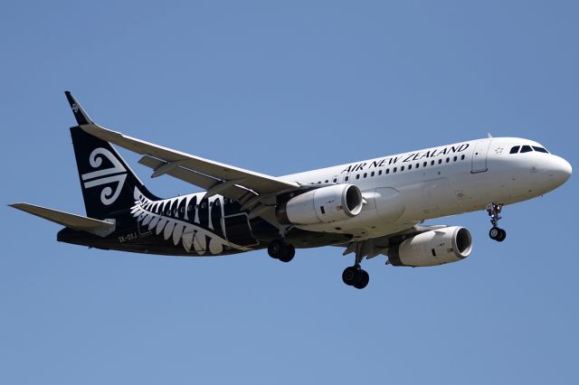 Airbus A320 (ZK-OXJ) - on 31 January 2019