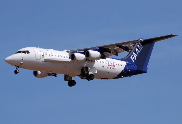 British Aerospace BAe-146-200 (G-LUXE) - September, 2009.