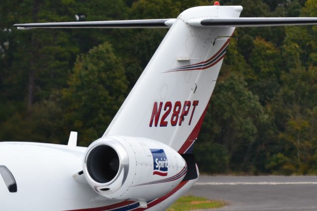 Cessna Citation CJ1 (N28PT) - at KJQF - 10/25/18