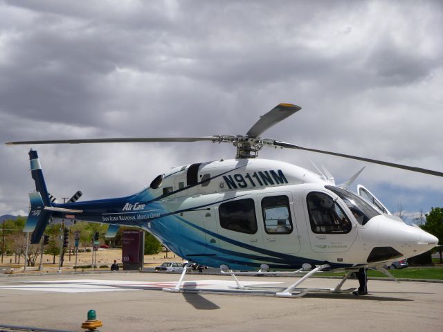 Bell 429 GlobalRanger (N911NM) - SJRMC Air Care at Presbyterian Downtown Hospital, Albuquerque, NM