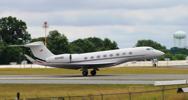 Dassault Falcon 50 (N914BD) - This is NOT a Falcon. 2013 Gulfstream VI, nice, and very clean!