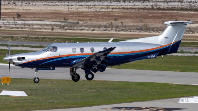 Pilatus PC-12 (VH-UVE)