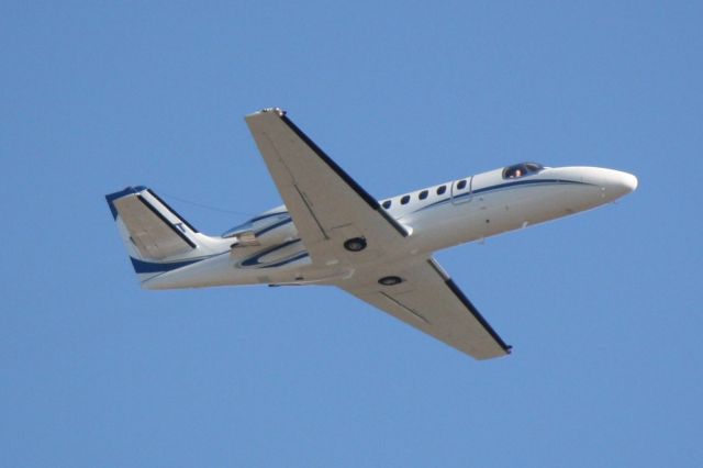 Cessna Citation II (N132MT) - N132MT departs Runway 14 at Sarasota-Bradenton International Airport enroute to De Kalb County Airport