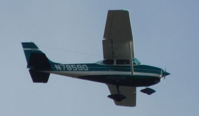 Cessna Skyhawk (N78590) - N78590 over Corvallis, Oregon 10th February 2018