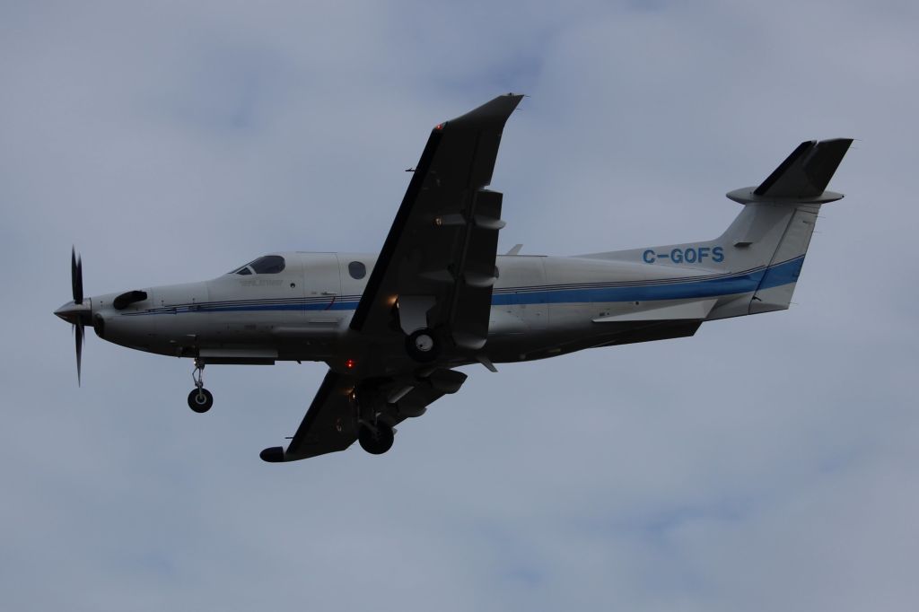 Pilatus PC-12 (C-GOFS) - ACASS Canada 