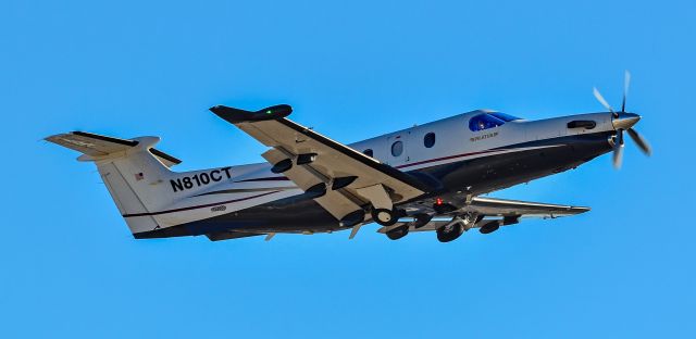 Pilatus PC-12 (N810CT) - N810CT 2011 Pilatus PC-12/47E s/n 1289 - North Las Vegas Airport  KVGTbr /Photo: TDelCorobr /December 18, 2024