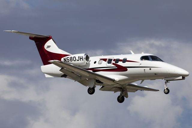 Embraer Phenom 100 (N580JH) - Owned by Hodge Aviation in Muskogee Oklahoma. 